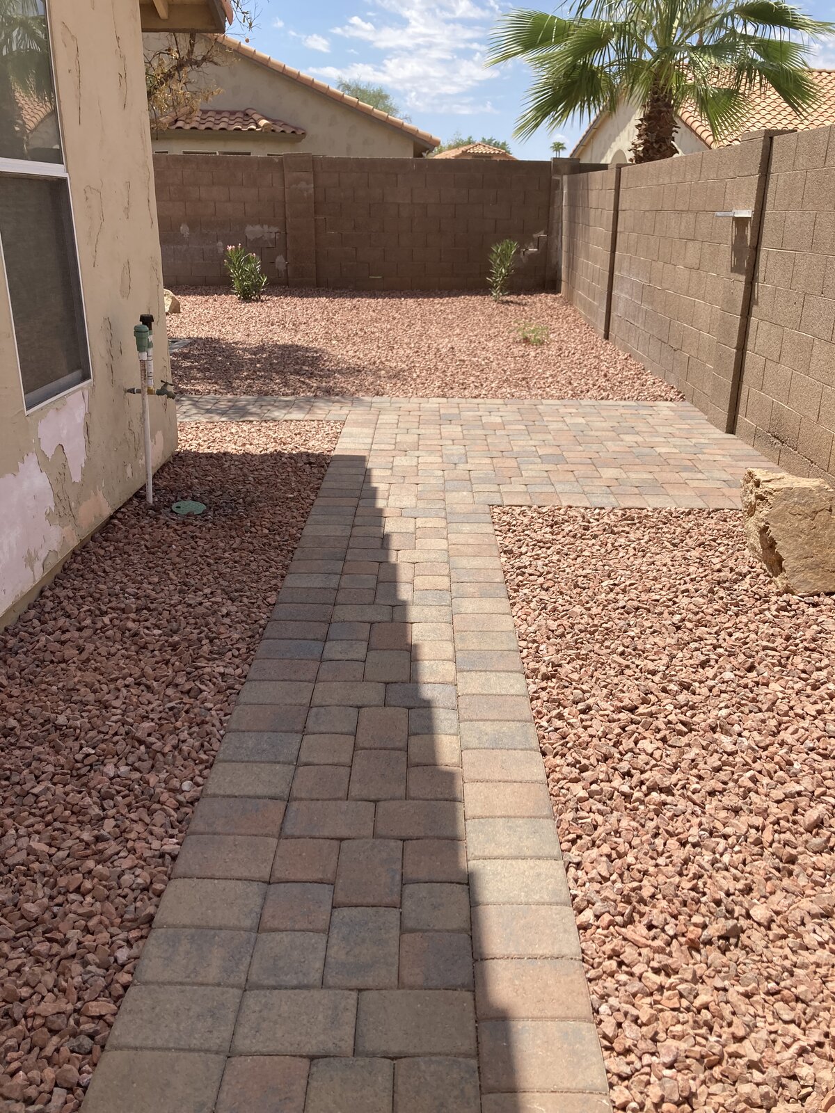 Paver Walkway