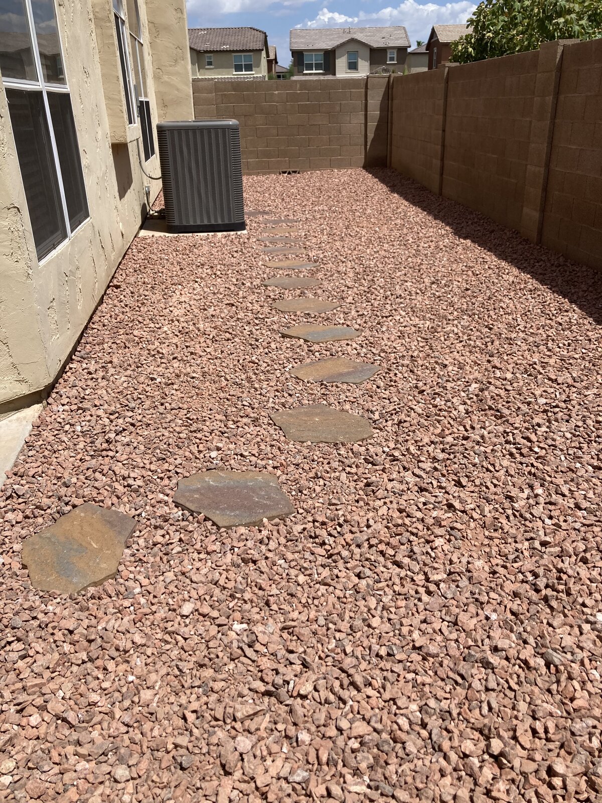 Flagstone Stepping Path